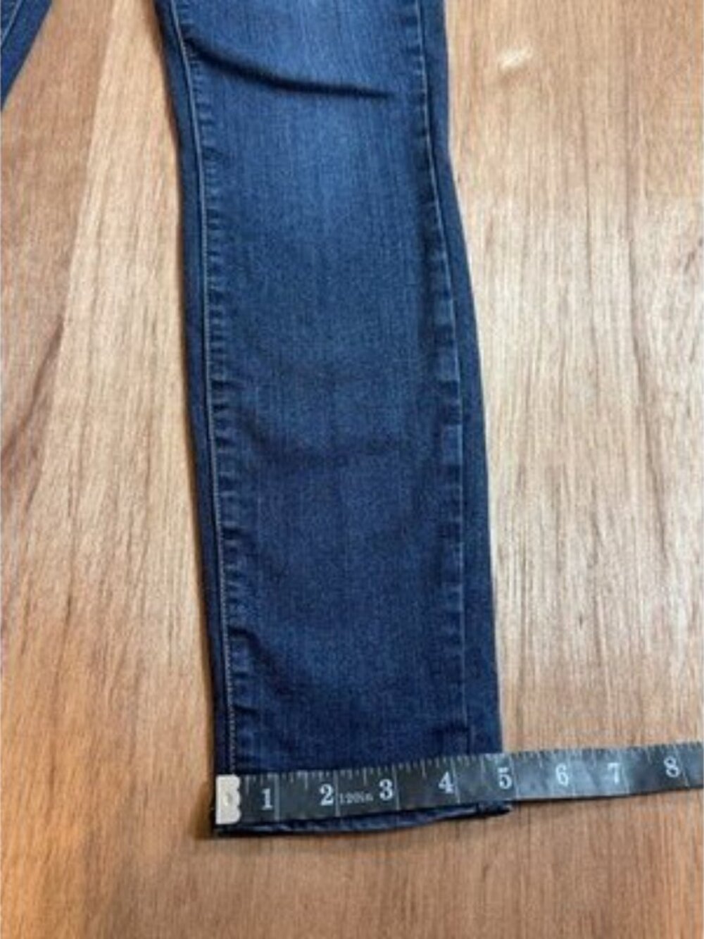 PAIGE Hoxton Ankle Skinny Jeans Dark Wash High Rise Stretch Size 26 - Picture 7 of 12